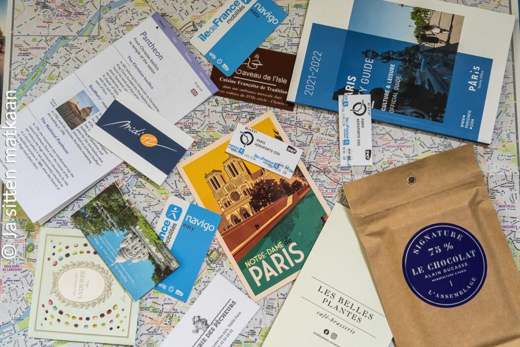 Yhteenveto Pariisin matkasta